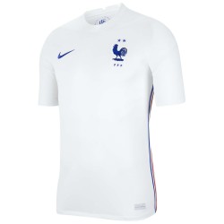 Frankrike National Team 2020/21 Borta Matchtröja - Vit