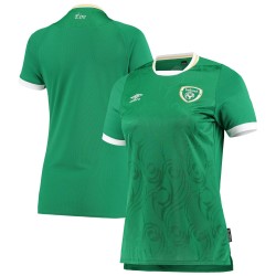 Irland National Team Umbro Kvinnor's 2020/21 Hemma Matchtröja - Grön