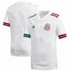 Mexiko National Team Barn 2020 Borta Matchtröja - Vit
