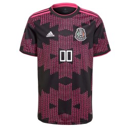 Mexiko National Team 2021 Rosa Mexicano Custom Matchtröja - Svart