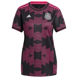 Mexiko National Team Kvinnor's 2021 Rosa Mexicano Matchtröja - Svart