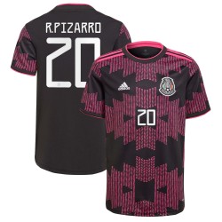 Rodolfo Pizarro Mexiko National Team 2021 Rosa Mexicano Matchtröja - Svart