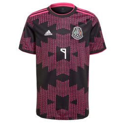 Raúl Jiménez Mexiko National Team 2021 Rosa Mexicano Matchtröja - Svart