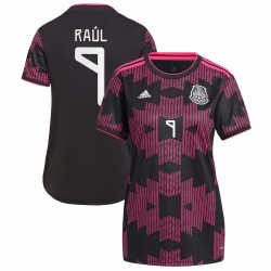 Raúl Jiménez Mexiko National Team Kvinnor's 2021 Rosa Mexicano Matchtröja - Svart