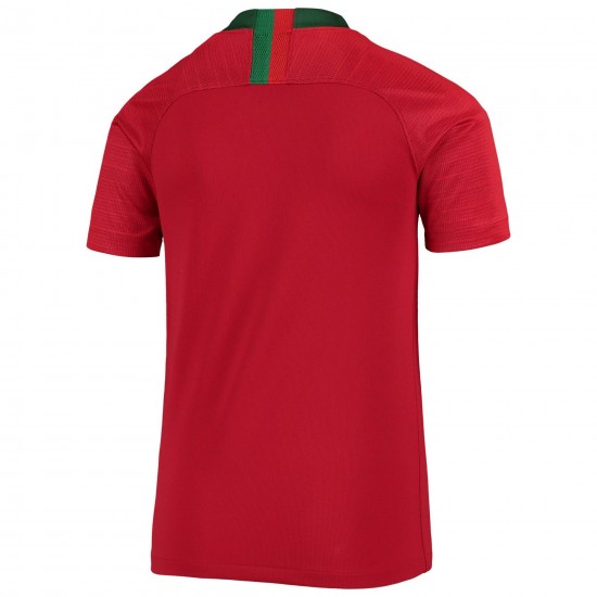 Portugal National Team Barn Borta Matchtröja - Röd