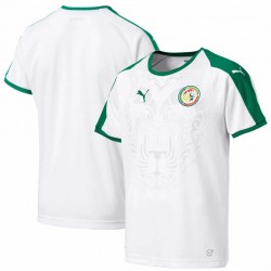 Senegal National Team 2020/21 Hemma Matchtröja - Vit