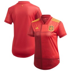 Spanien National Team Kvinnor's 2020 Hemma Matchtröja - Röd
